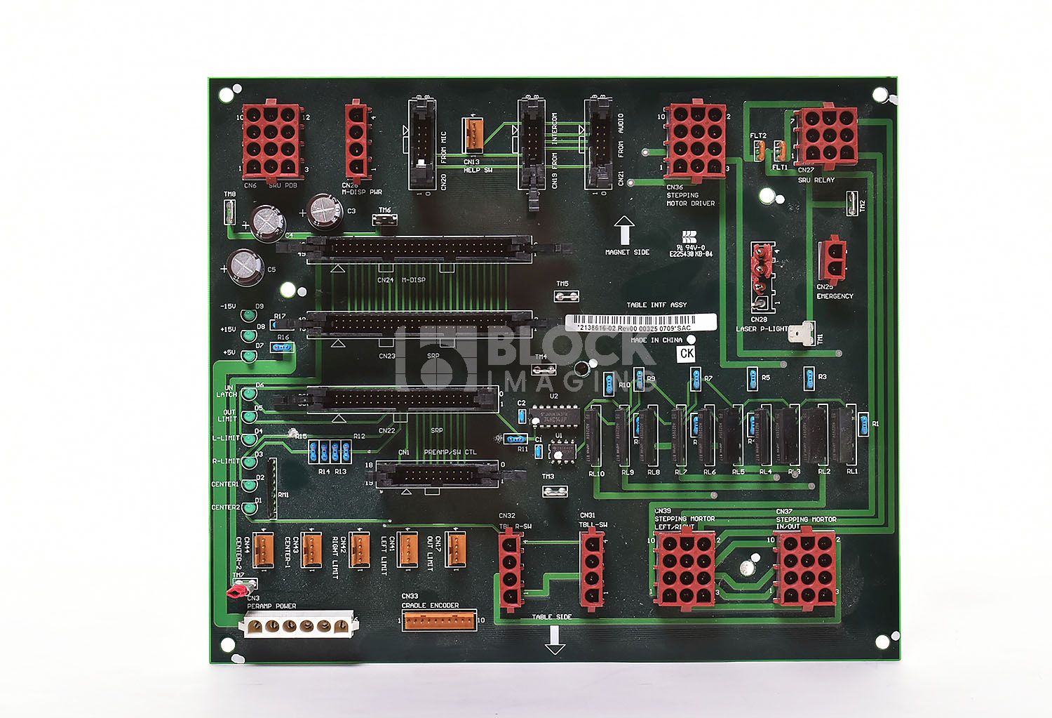 2138616-02 - GE - MRI - Table INTF Assembly | Block Imaging